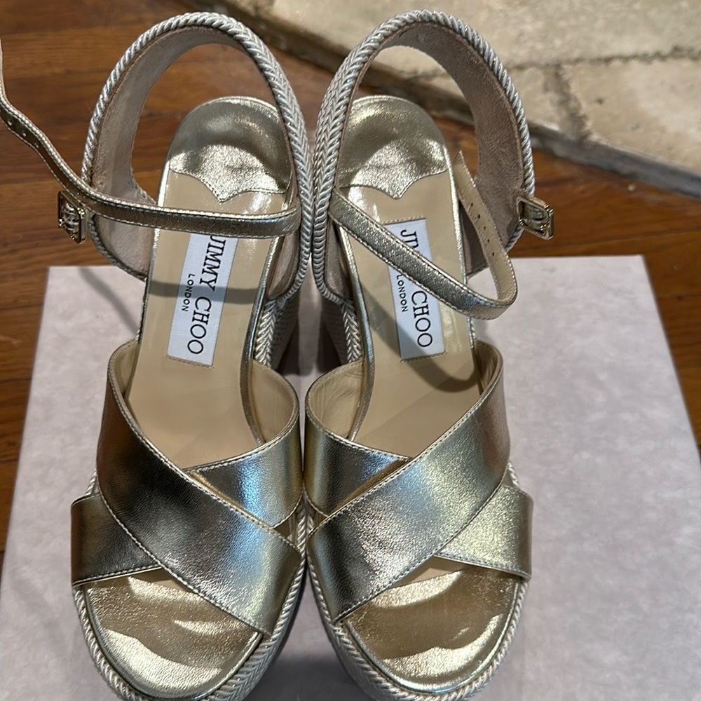 Jimmy Choo wedges!